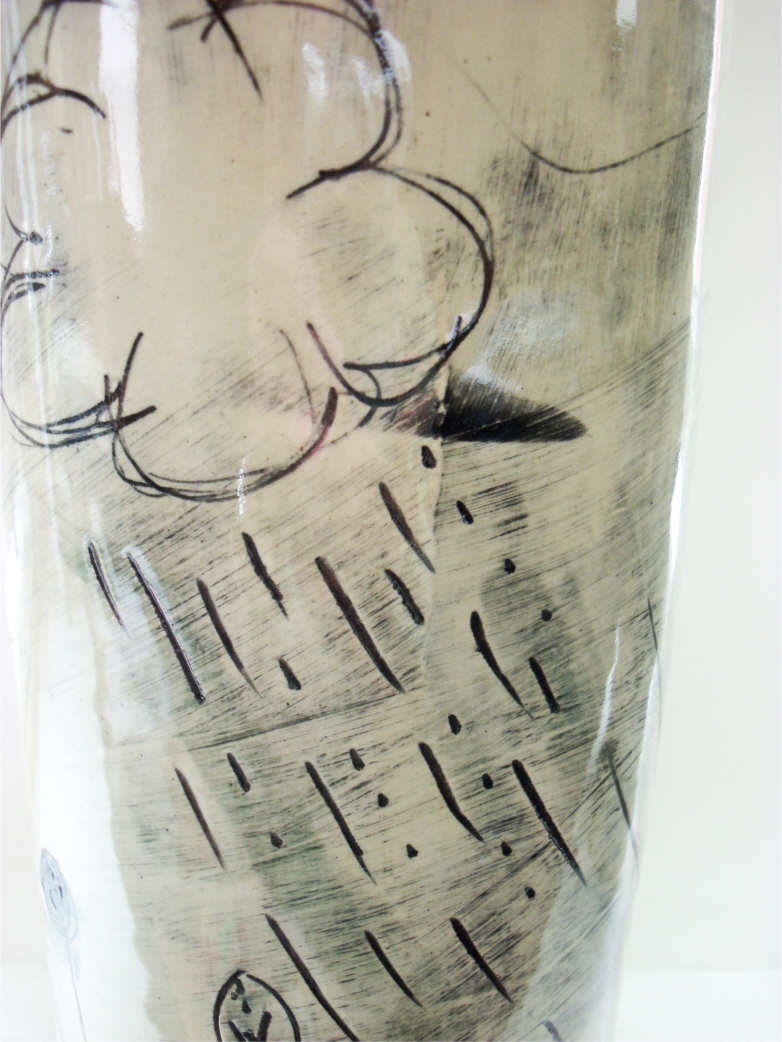 mandy hills - Ceramic Vase